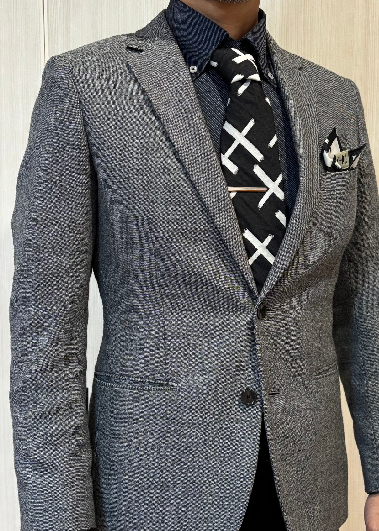 播州織ネクタイ✳︎ネクタイ✳︎日本製