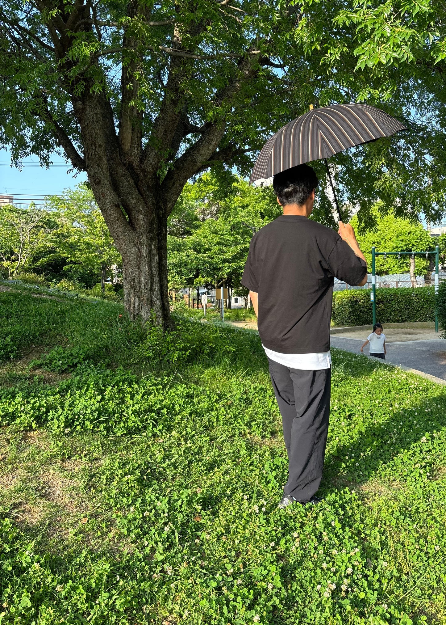 新作✳︎メンズ播州織日傘✳︎折りたたみ✳︎日本製✳︎国内送料込