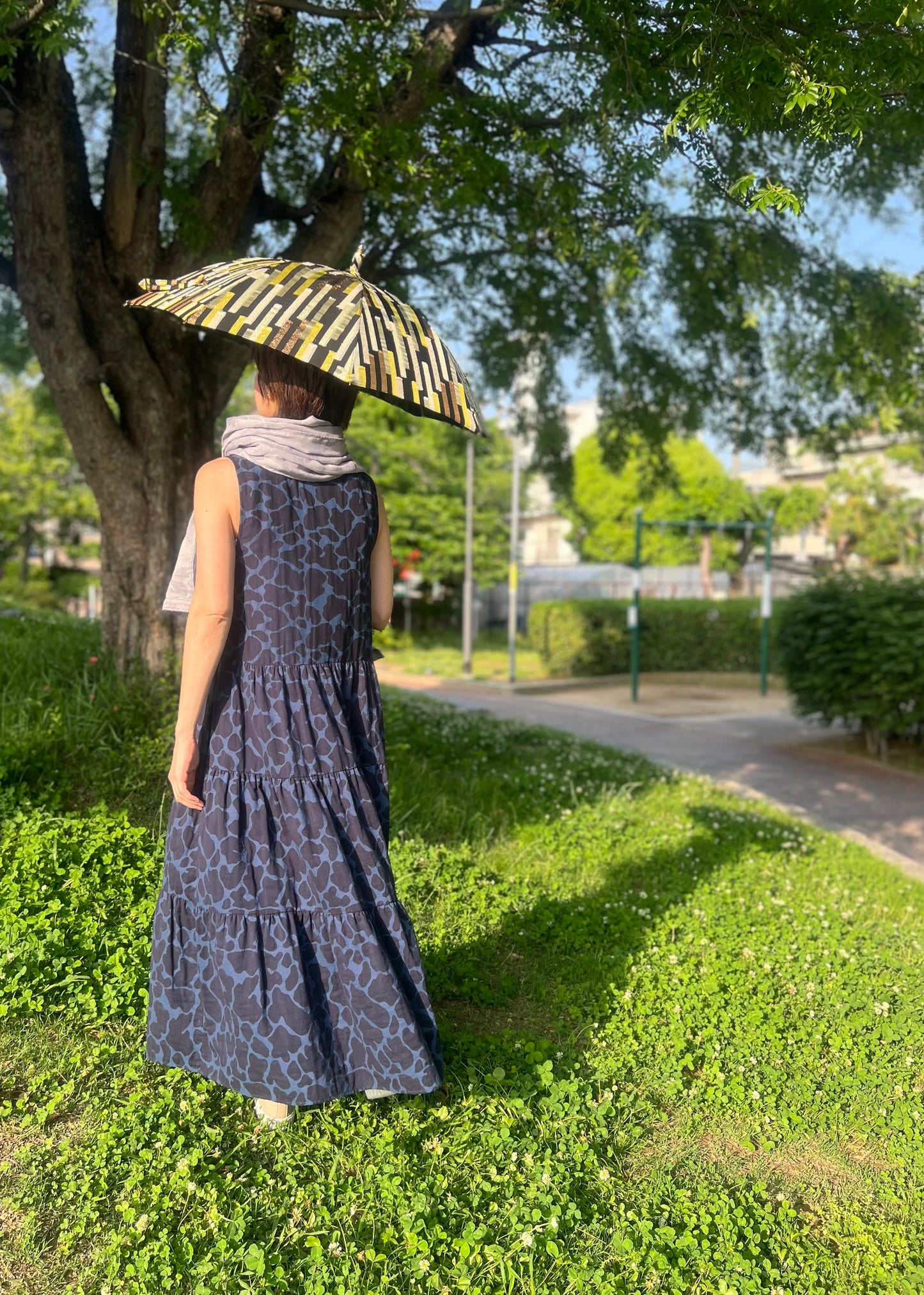 新作✳︎播州織日傘✳︎日本製✳︎国内送料込