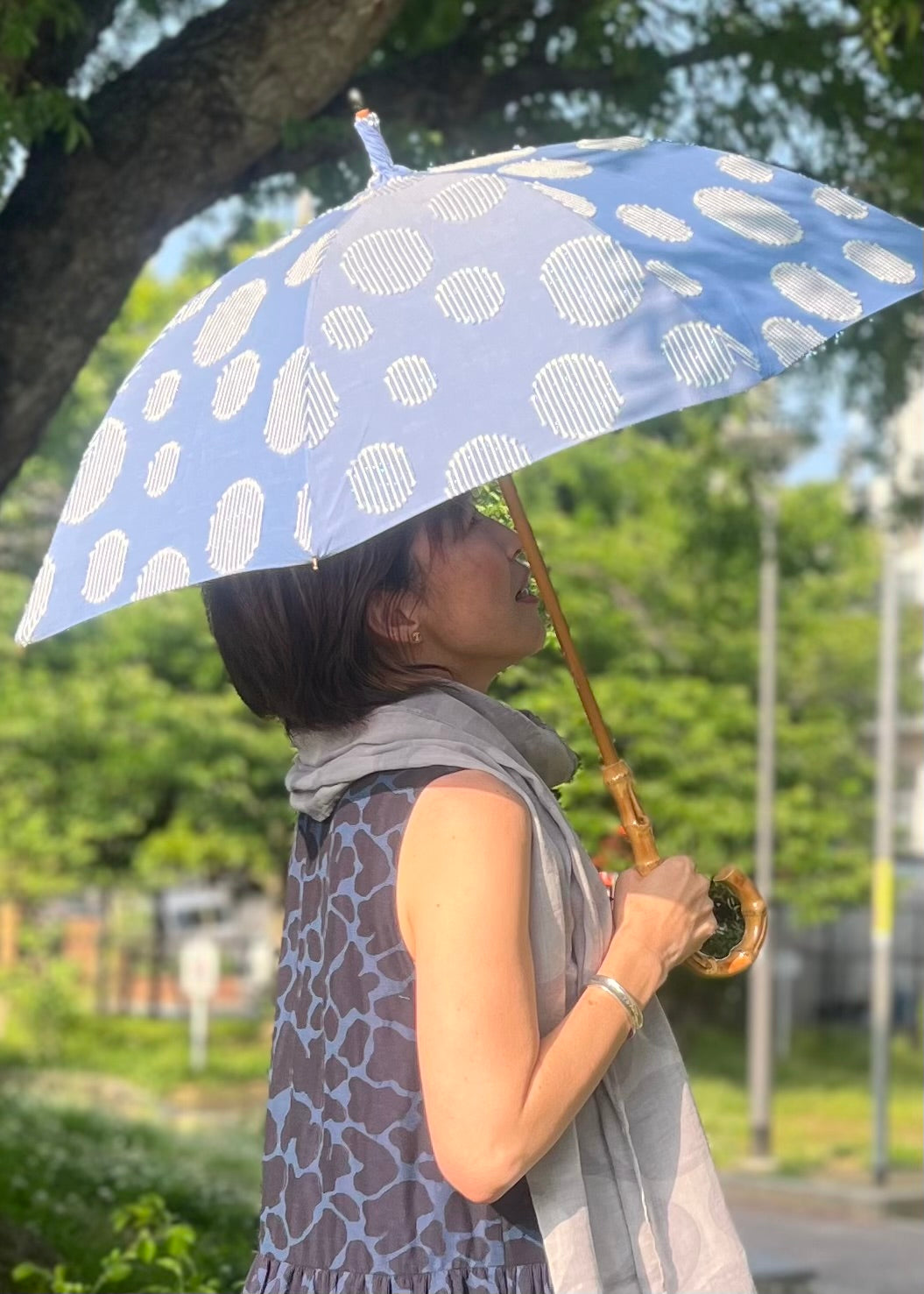 新作✳︎播州織日傘✳︎日本製✳︎国内送料込