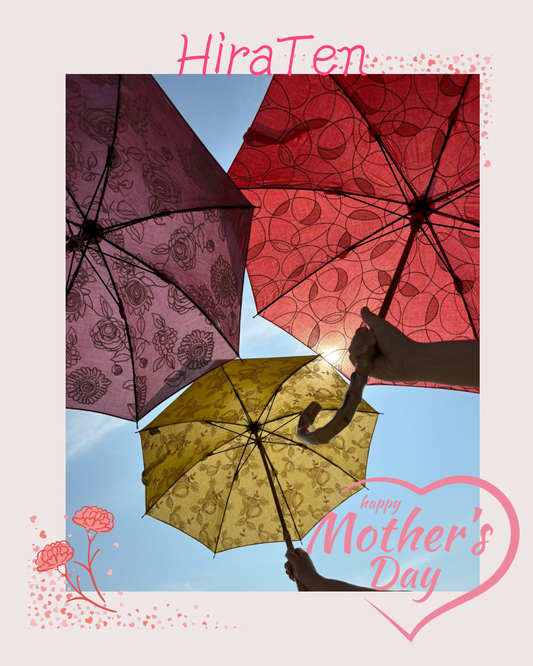 “ありがとう”をかたちに　母の日にHiraTenの日傘を贈るという選択