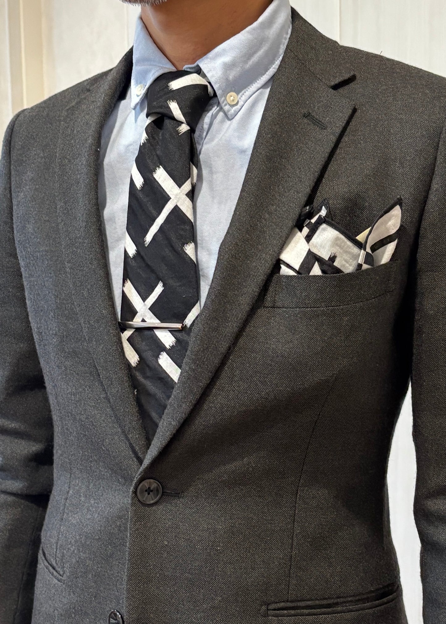 播州織ネクタイ✳︎ネクタイ✳︎日本製