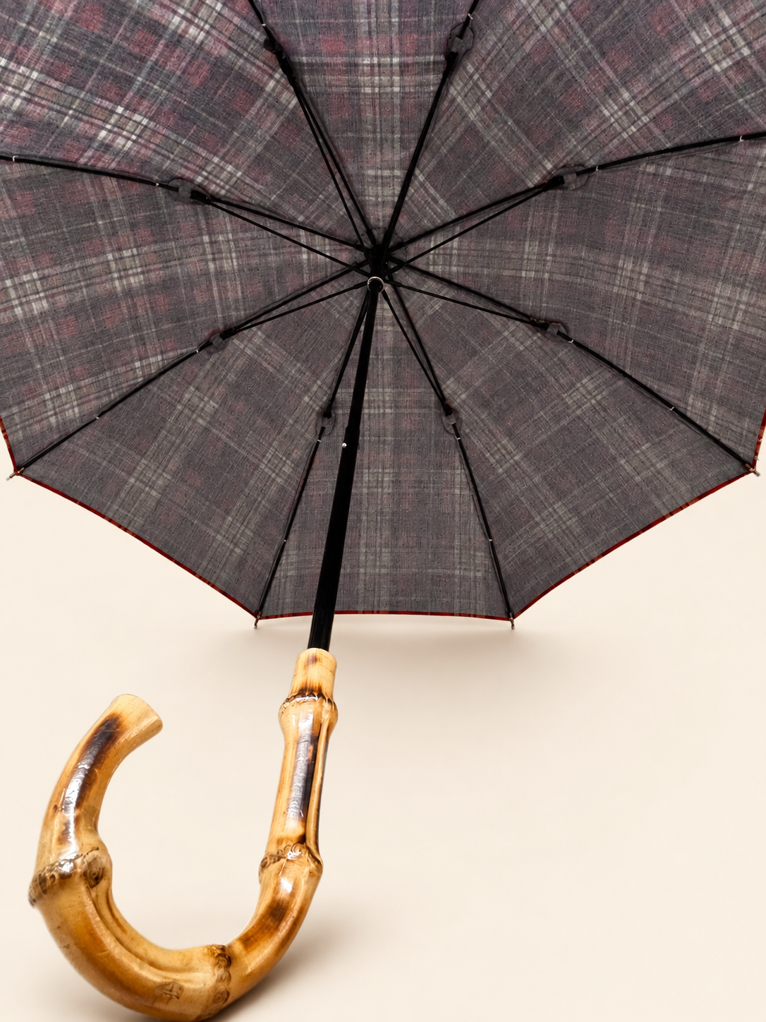 雨の日も、日差しの日も。装いを楽しむ播州織の晴雨兼用日傘　