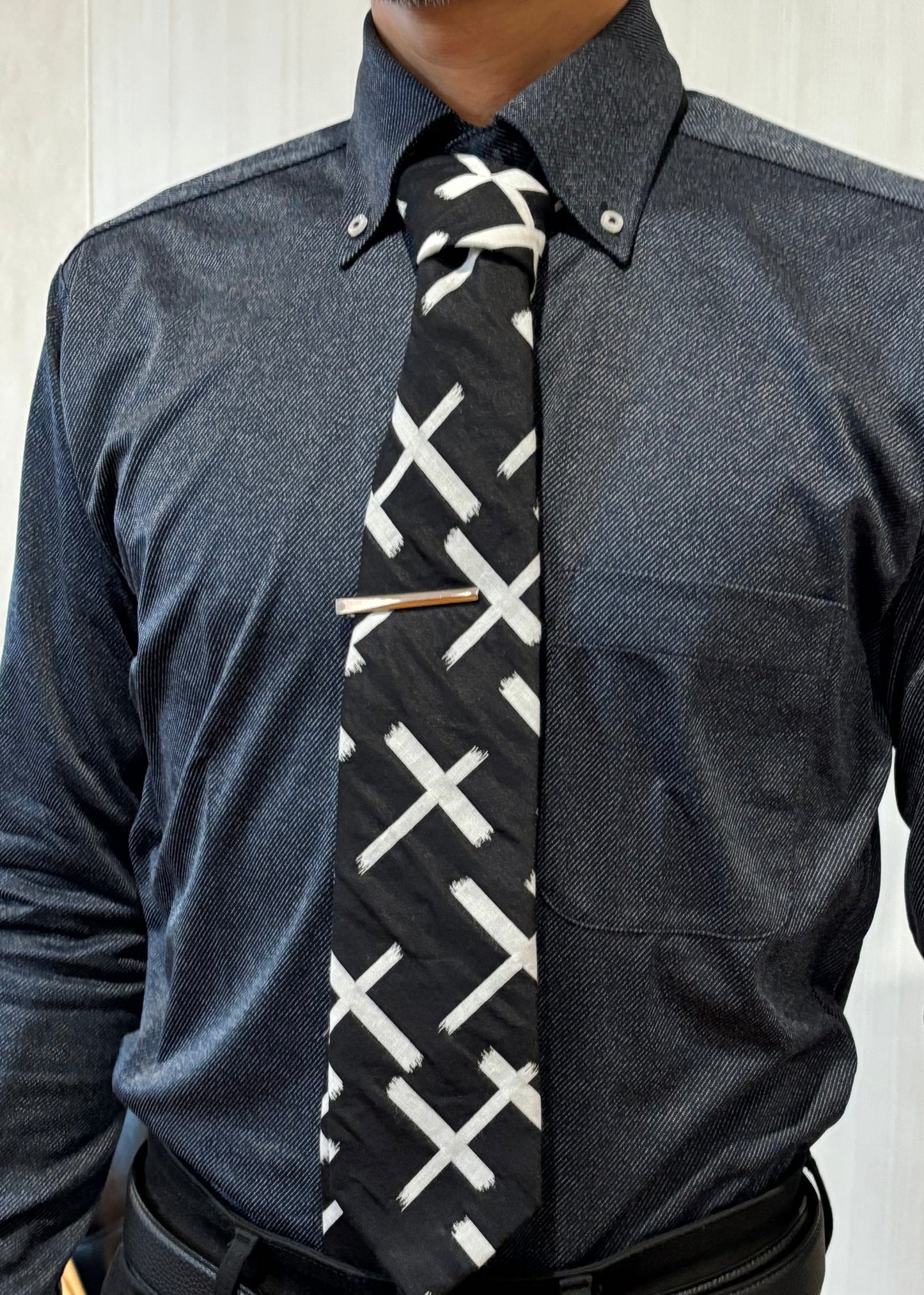 播州織ネクタイ✳︎ネクタイ✳︎日本製