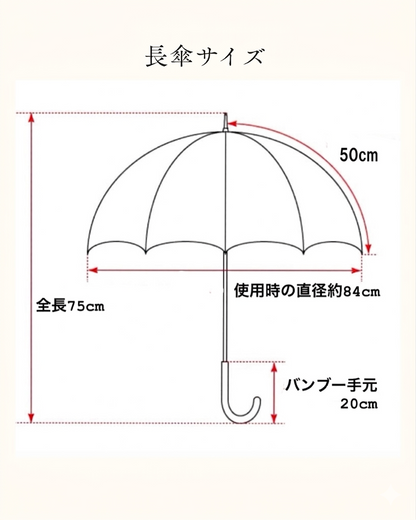 雨の日も、日差しの日も。装いを楽しむ播州織の晴雨兼用日傘　