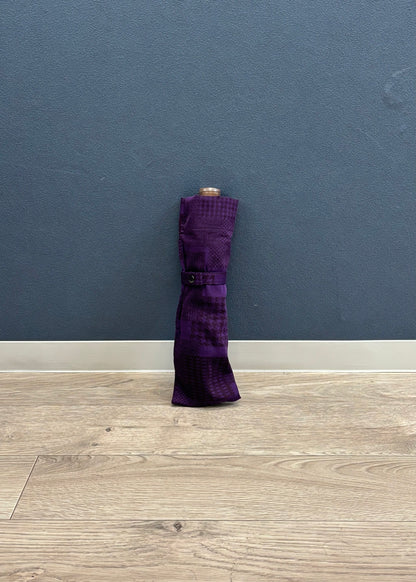 HiraTen 播州織日傘「パッチワークシリーズ／すみれ色」