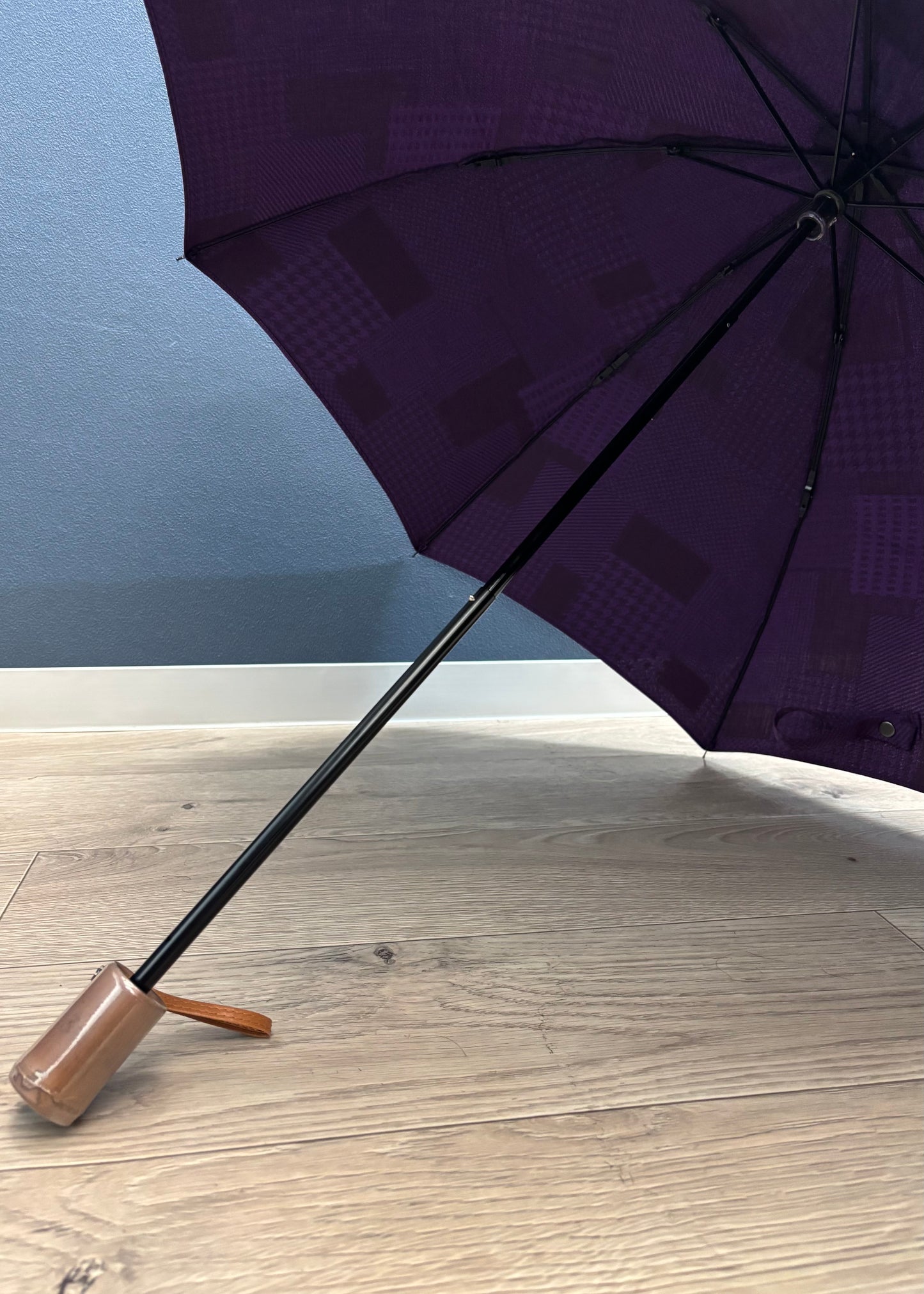 HiraTen 播州織日傘「パッチワークシリーズ／すみれ色」