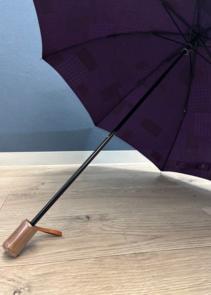 HiraTen 播州織日傘「パッチワークシリーズ／すみれ色」