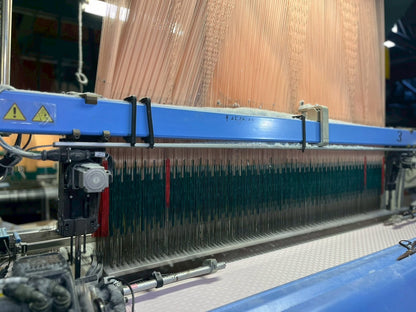 播州織✖️フェイクラビット⭐️1点ものマフラー⭐️クリスマスプレゼント⭐️通すだけで上品。冬の首元に大人の余裕を