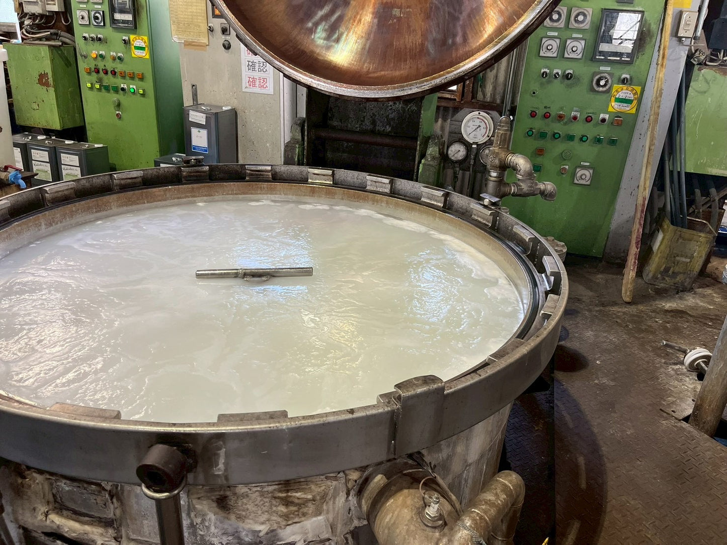 播州織✖️フェイクラビット⭐️1点ものマフラー⭐️クリスマスプレゼント⭐️通すだけで上品。冬の首元に大人の余裕を