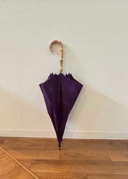 HiraTen 播州織日傘「パッチワークシリーズ／すみれ色」