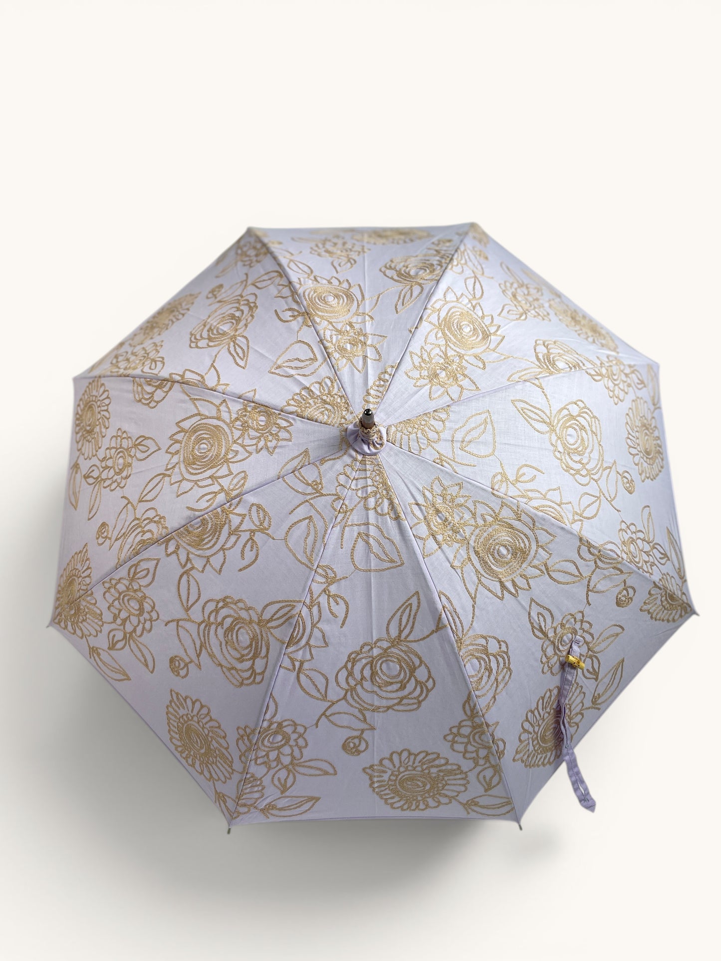 HiraTen 国産刺繍日傘「薄紫の余韻」　※在庫限り