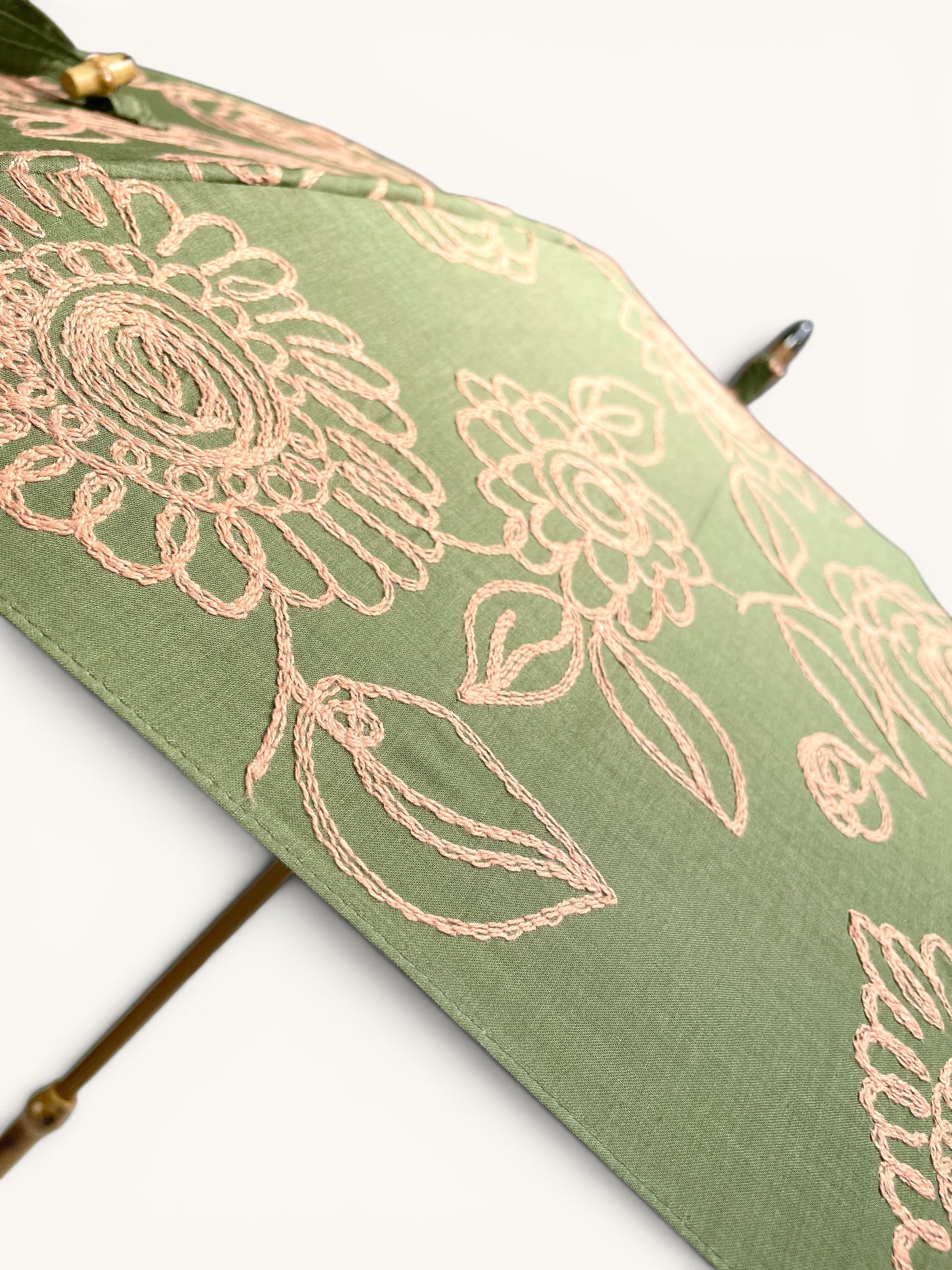 HiraTen 国産刺繍日傘「高原のお花畑」　※在庫限り