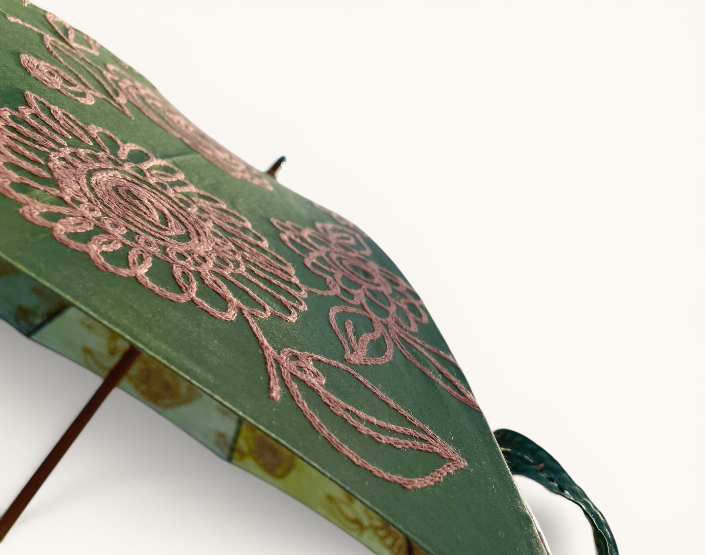 HiraTen 国産刺繍日傘「高原のお花畑」　※在庫限り