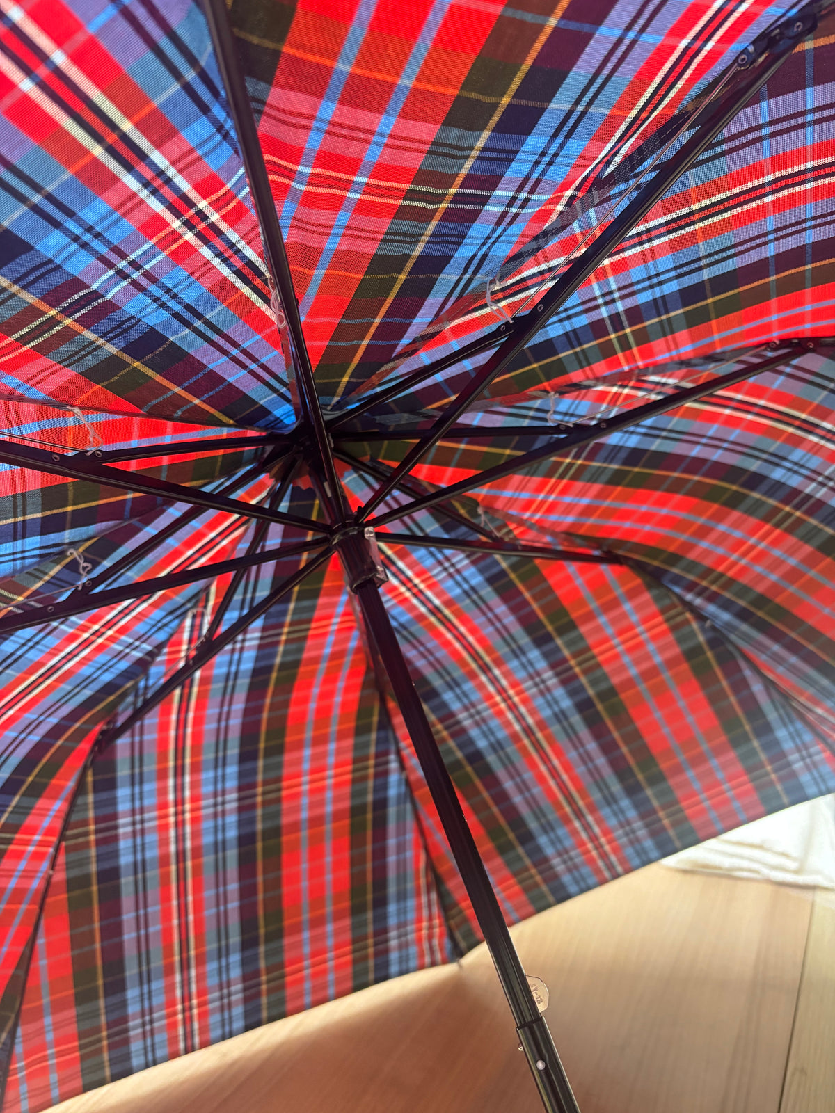タータンチェック柄 /  雨の日も晴れの日も　お出かけが楽しくなる特別な一本　