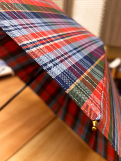 タータンチェック柄 /  雨の日も晴れの日も　お出かけが楽しくなる特別な一本　
